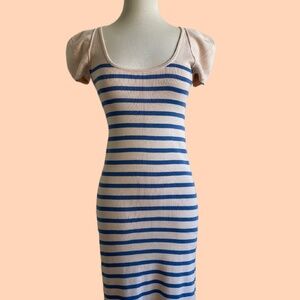 Sonia Rykiel vintage iconic striped marinière knit dress